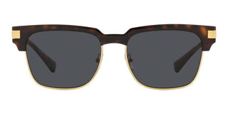 Versace VE 4447 men Havana Geometric Sunglasses