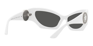 Versace VE 4450 women White Cat Eye Sunglasses