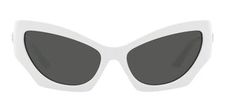 Versace VE 4450 women White Cat Eye Sunglasses