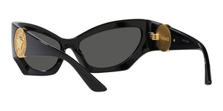 Versace VE 4450 women Black Cat Eye Sunglasses