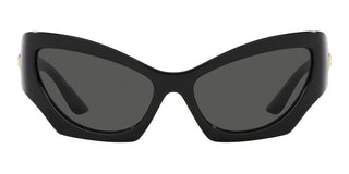 Versace VE 4450 women Black Cat Eye Sunglasses