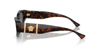 Versace VE 4454 women Havana Cat Eye Sunglasses