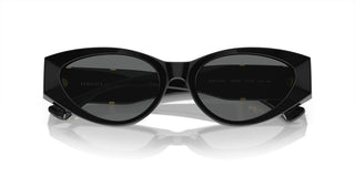 Versace VE 4454 women Black Cat Eye Sunglasses