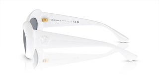 Versace VE 4456U women White Geometric Sunglasses