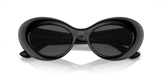 Versace VE 4456U women Black Geometric Sunglasses