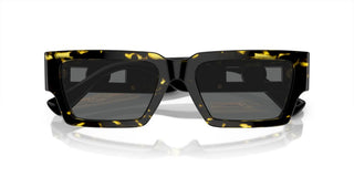 Versace VE 4459 unisex Havana Geometric Sunglasses