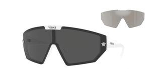 Versace VE 4461 unisex White Shield Sunglasses