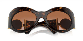 Versace VE 4462 women Havana Geometric Sunglasses