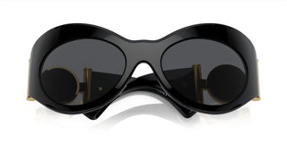 Versace VE 4462 women Black Geometric Sunglasses