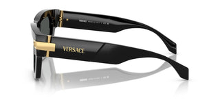 Versace VE 4464 men Black Rectangle Sunglasses