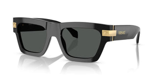 Versace VE 4464 men Black Rectangle Sunglasses