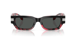 Versace VE 4465 men Red Rectangle Sunglasses