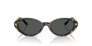 Versace VE 4469 women Havana Oval Sunglasses