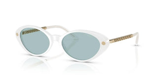 Versace VE 4469 women White Oval Sunglasses