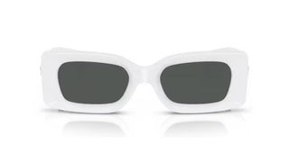 Versace VE 4474U women White Rectangle Sunglasses