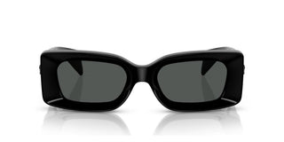 Versace VE 4474U unisex Black Rectangle Sunglasses