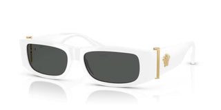 Versace VE 4476U men White Squared Sunglasses