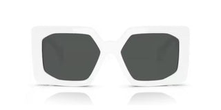 Versace VE 4478U women White Squared Sunglasses