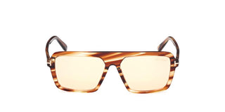 Tom Ford VINCENT FT1176 unisex Havana Pilot Sunglasses