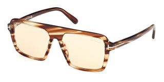 Tom Ford VINCENT FT1176 unisex Havana Pilot Sunglasses