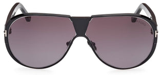 Tom Ford VINCENZO FT 1072 men Black Pilot Sunglasses