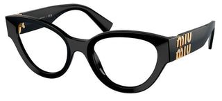 Miu Miu VMU 01VV women Black Cat Eye Eyeglasses