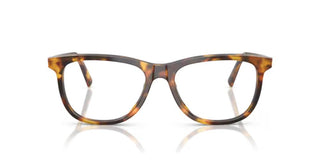 Miu Miu VMU 01WV women Havana Squared Eyeglasses