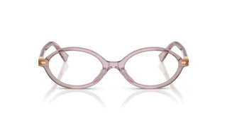 Miu Miu Vmu 01xv Women Pink Geometric Eyeglasses