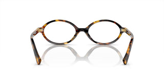 Miu Miu VMU 01XV women Havana Geometric Eyeglasses