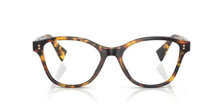 Miu Miu VMU 02UV women Havana Squared Eyeglasses