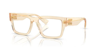 Miu Miu VMU 02XV women Orange Geometric Eyeglasses