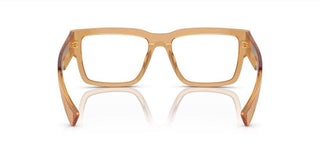 Miu Miu VMU 02XV women Yellow Geometric Eyeglasses