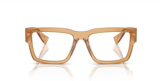 Miu Miu VMU 02XV women Yellow Geometric Eyeglasses