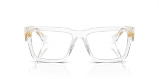 Miu Miu VMU 02XV women Transparent Geometric Eyeglasses