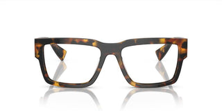 Miu Miu VMU 02XV women Brown Geometric Eyeglasses