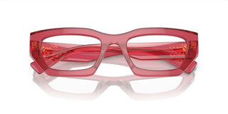 Miu Miu VMU 03XV women Red Geometric Eyeglasses