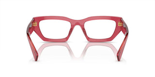 Miu Miu VMU 03XV women Red Geometric Eyeglasses