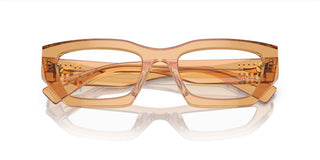 Miu Miu VMU 03XV women Yellow Geometric Eyeglasses