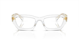 Miu Miu VMU 03XV women Transparent Geometric Eyeglasses