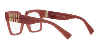 Miu Miu VMU 04UV women Red Squared Eyeglasses