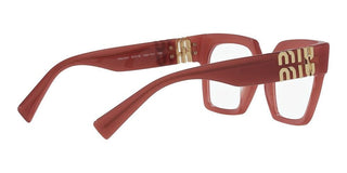 Miu Miu VMU 04UV women Red Squared Eyeglasses