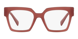 Miu Miu VMU 04UV women Red Squared Eyeglasses