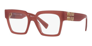 Miu Miu VMU 04UV women Red Squared Eyeglasses