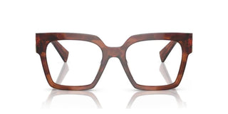 Miu Miu VMU 04UV women Havana Squared Eyeglasses