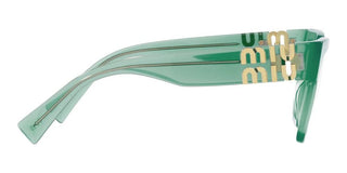 Miu Miu VMU 04UV women Green Squared Eyeglasses