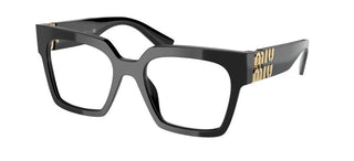 Miu Miu VMU 04UV women Black Squared Eyeglasses