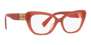 Miu Miu VMU 05VV women Red Squared Eyeglasses