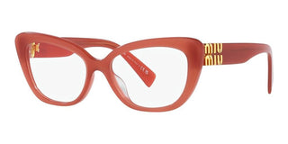 Miu Miu VMU 05VV women Red Squared Eyeglasses