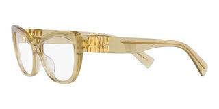 Miu Miu VMU 05VV women Yellow Squared Eyeglasses