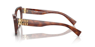 Miu Miu VMU 05VV women Havana Squared Eyeglasses